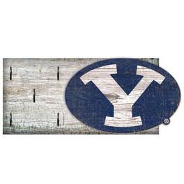 Fan Creations - BYU Cougars 6" x 12" Mounted Key Holder - Multicolor