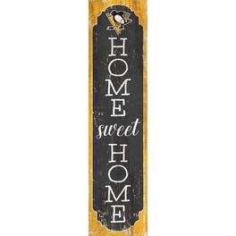 Fan Creations - Pittsburgh Penguins 24" Home Sweet Home Leaner Sign - Multicolor