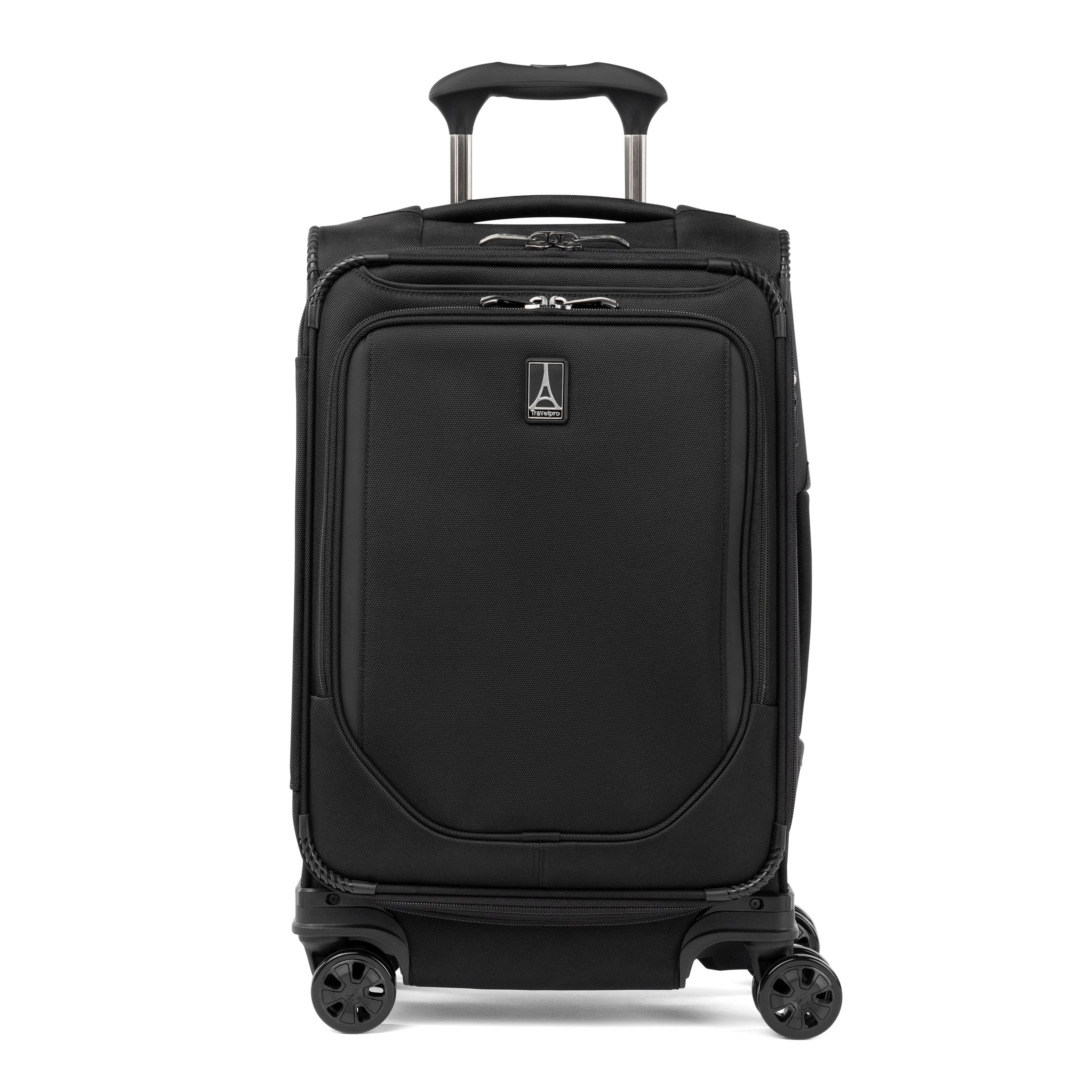 Travelpro - Crew Classic Lightweight Softside Expandable 21" Carry On Spinner - Black