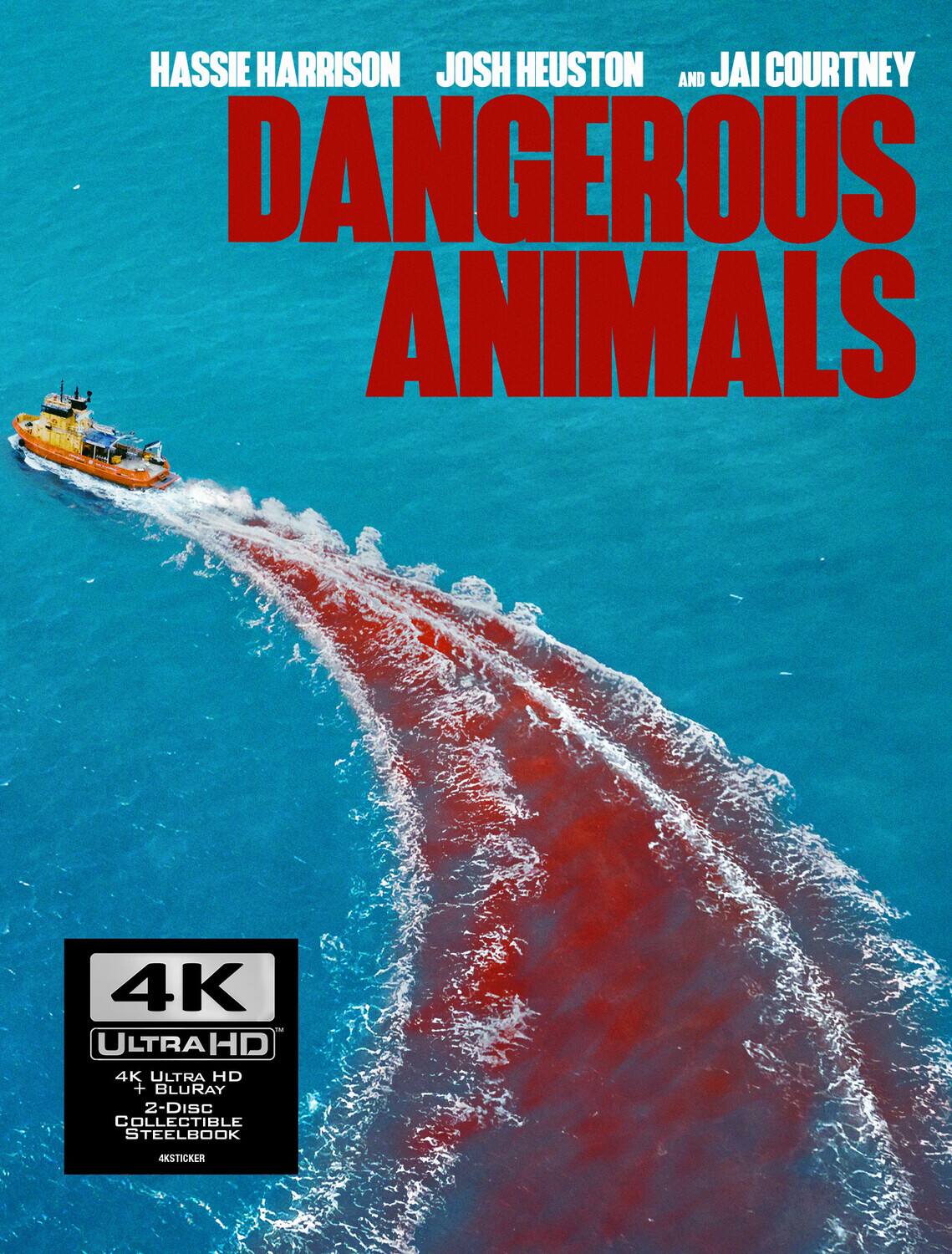 Dangerous Animals (Steelbook)   - 4K Blu-Ray [4K Ultra HD Blu-ray]
