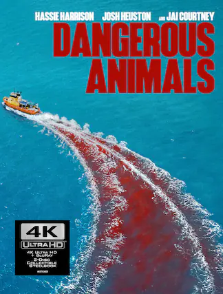 Front. Dangerous Animals (Steelbook) - 4K Blu-Ray.