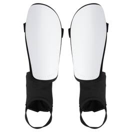Unique Bargains - Soccer Shin Guards, Shin Pads EVA Cushion with Ankle Protection - For Youth Adults Women Men Football Training, L Size - Blue