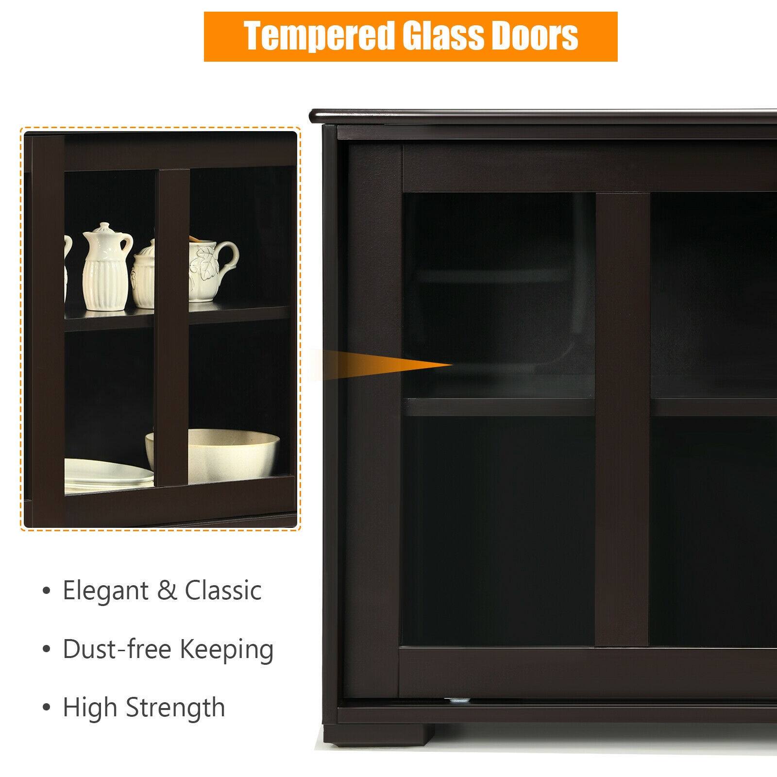 Tempered Glass Doors

- Elegant & Classic
- Dust-free Keeping
- High Strength