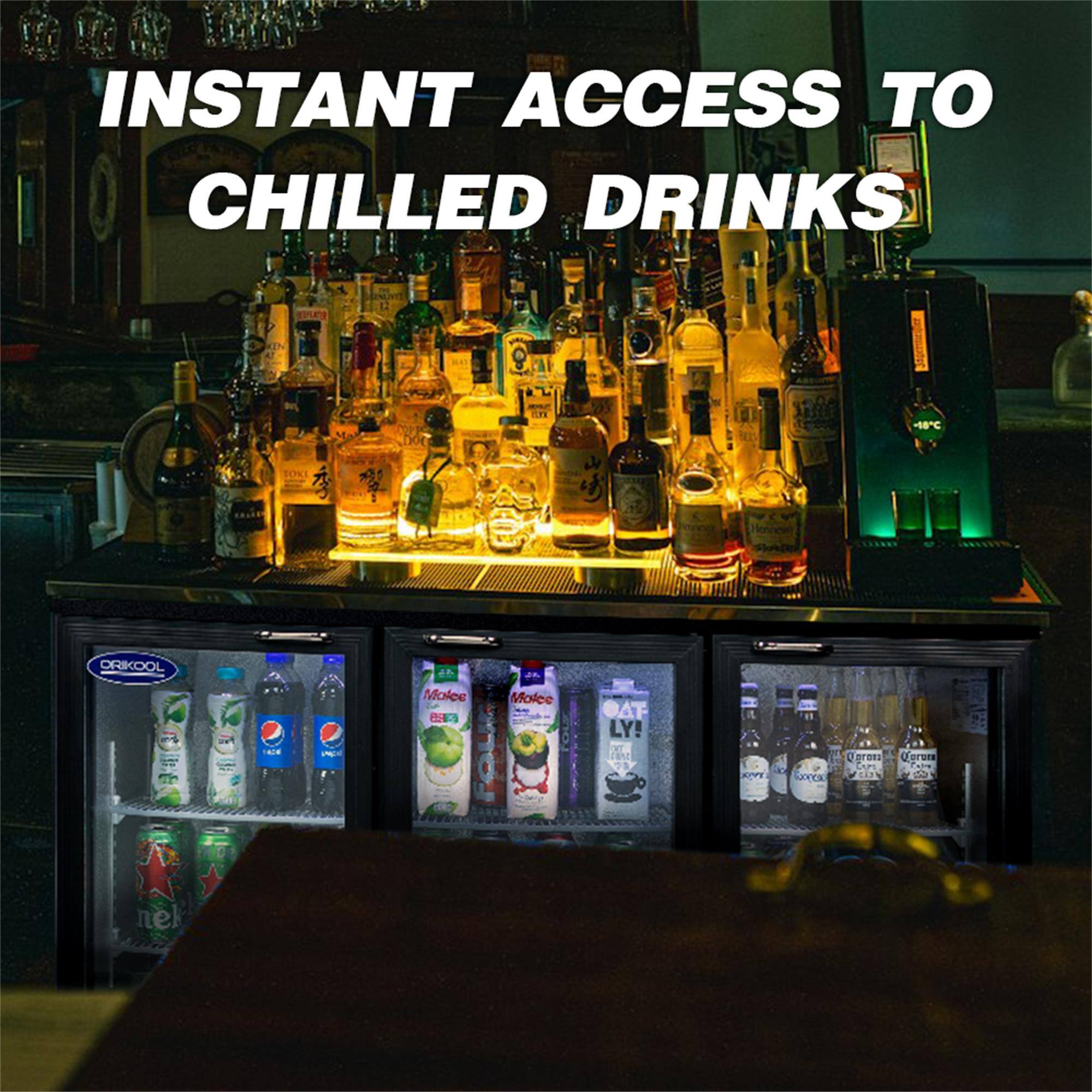 INSTANT ACCESS TO CHILLED DRINKS

-18C TOKI Sake ORIKOOL
Molee BRES
Molee AT LY!
AIE unRes grona Du Verona d ne