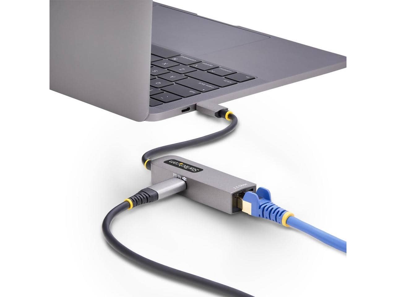Startech - USB-C to Ethernet Adapter, 1Gbps, 100W PD Pass-Through, Thunderbolt Compatible, Windows & Mac