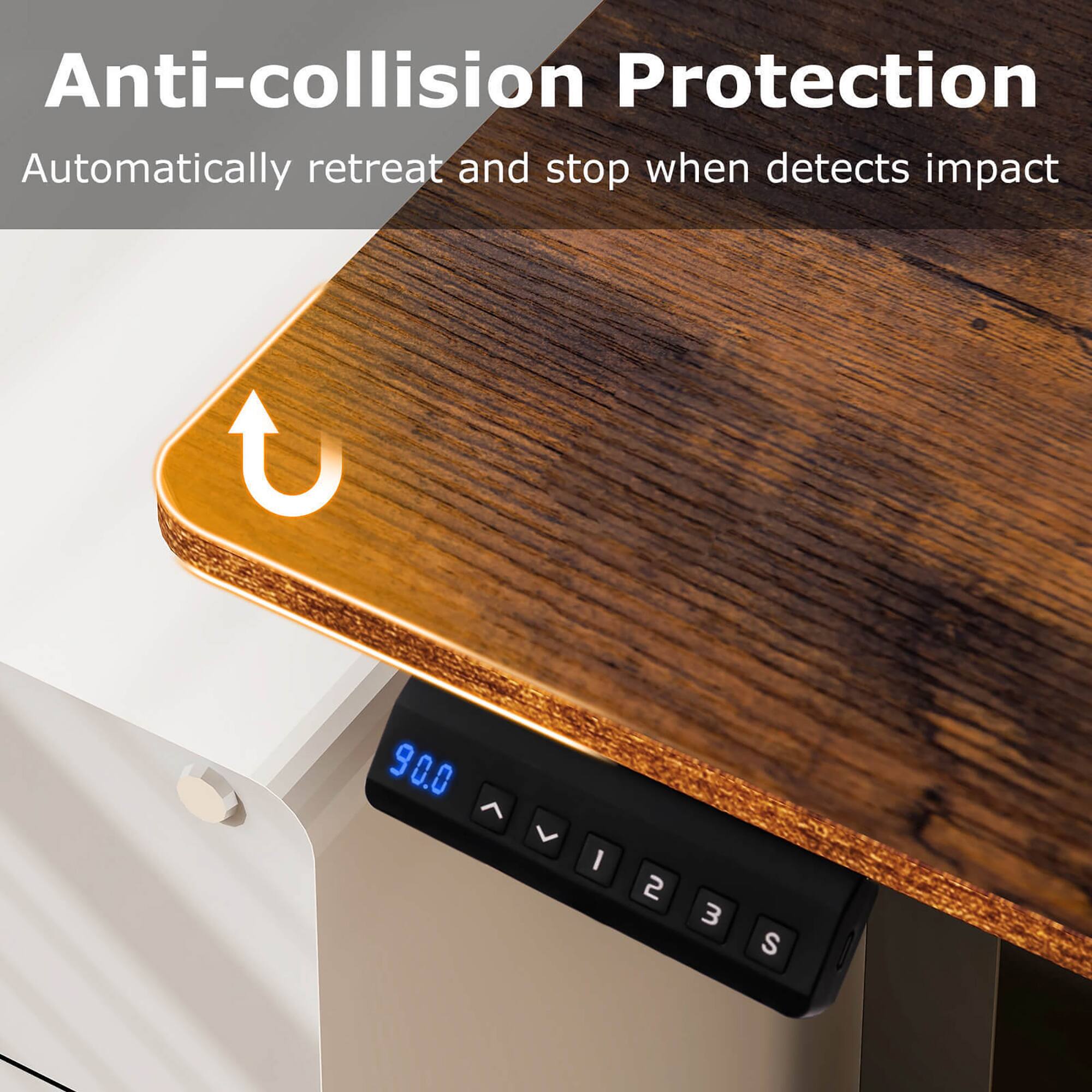 Anti-collision Protection Automatically retreat and stop when detects impact 90.0 I 2 3 S