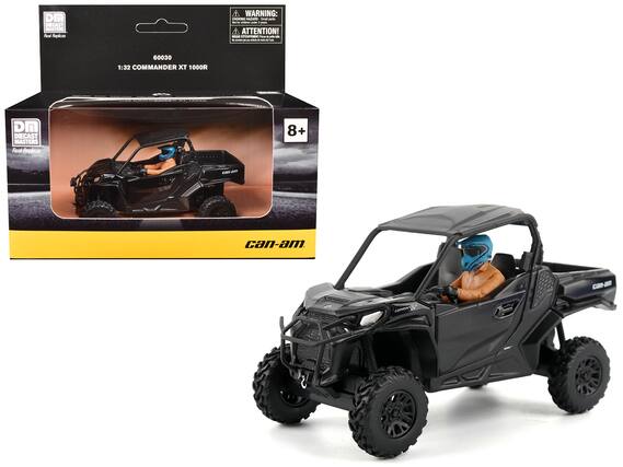 DM DIECAST MASTERS Real Replicas
60030
1:32 COMMANDER XT 1000R
can-am
WARNING: CHOKING HAZARD - Small parts. Not for children under 3 years.
ATTENTION!
8+
can-am