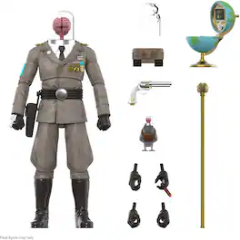 Super7 - The Worst Ultimates! Wave 3 - Cortex Commander - Collectibles - Multicolor