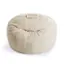 Front. Lovesac - SuperSac in Phur - Snow Owl.
