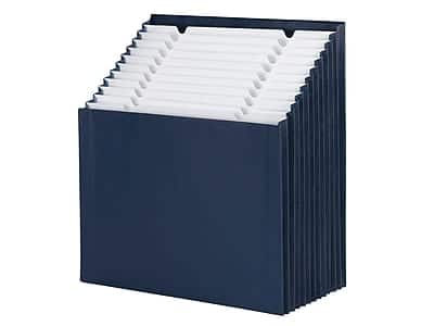 Smead - Secure Stadium File, Letter Size, 12-Pocket, (70211) - Navy Blue price history on PriceWatchPro