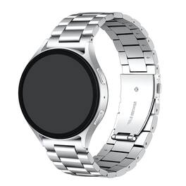 Posh Tech - Maxwell Stainless Steel Band for Smartwatch - Silver