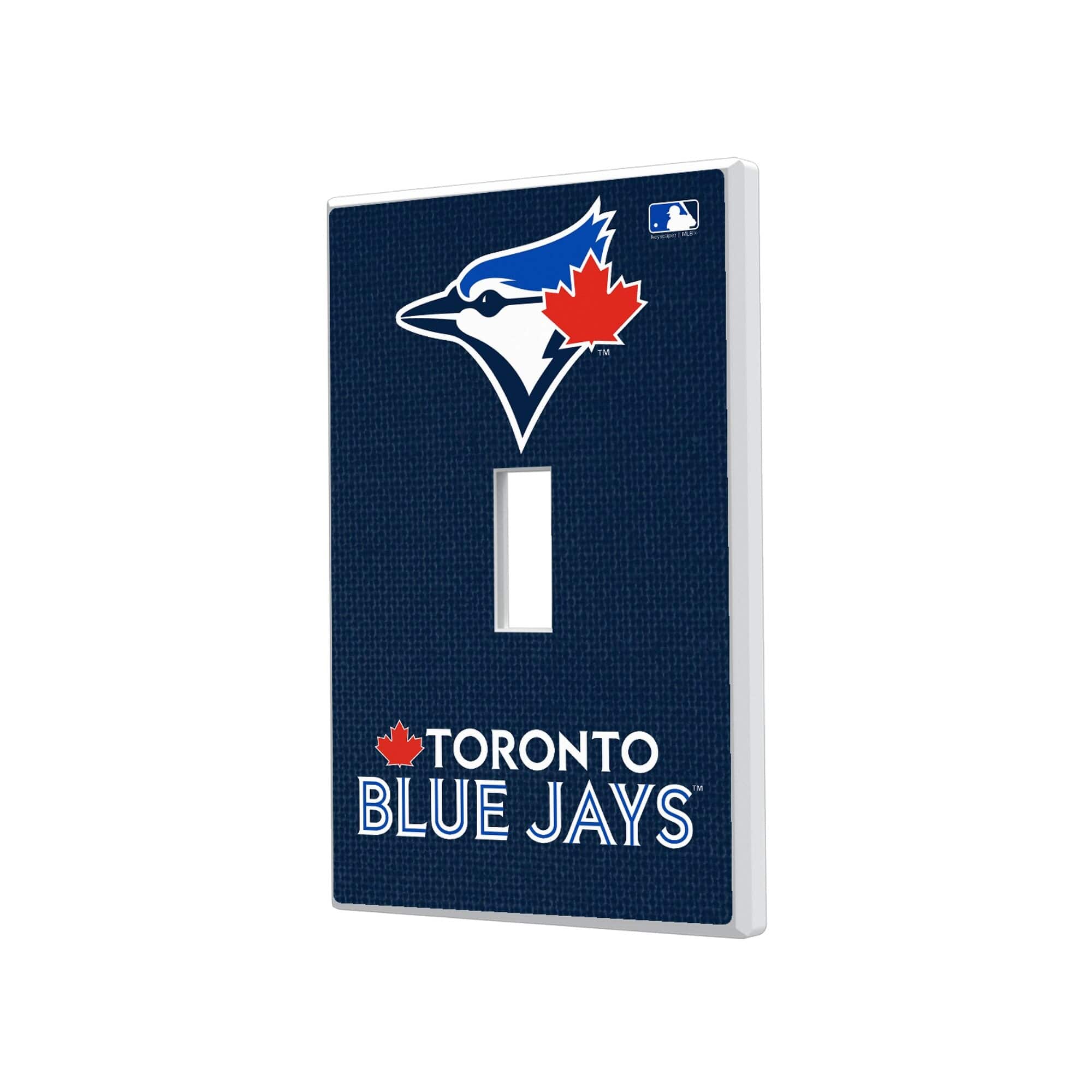 Keyscaper - Toronto Blue Jays Solid Single Toggle Light Switch Plate - Multicolor price history on PriceWatchPro