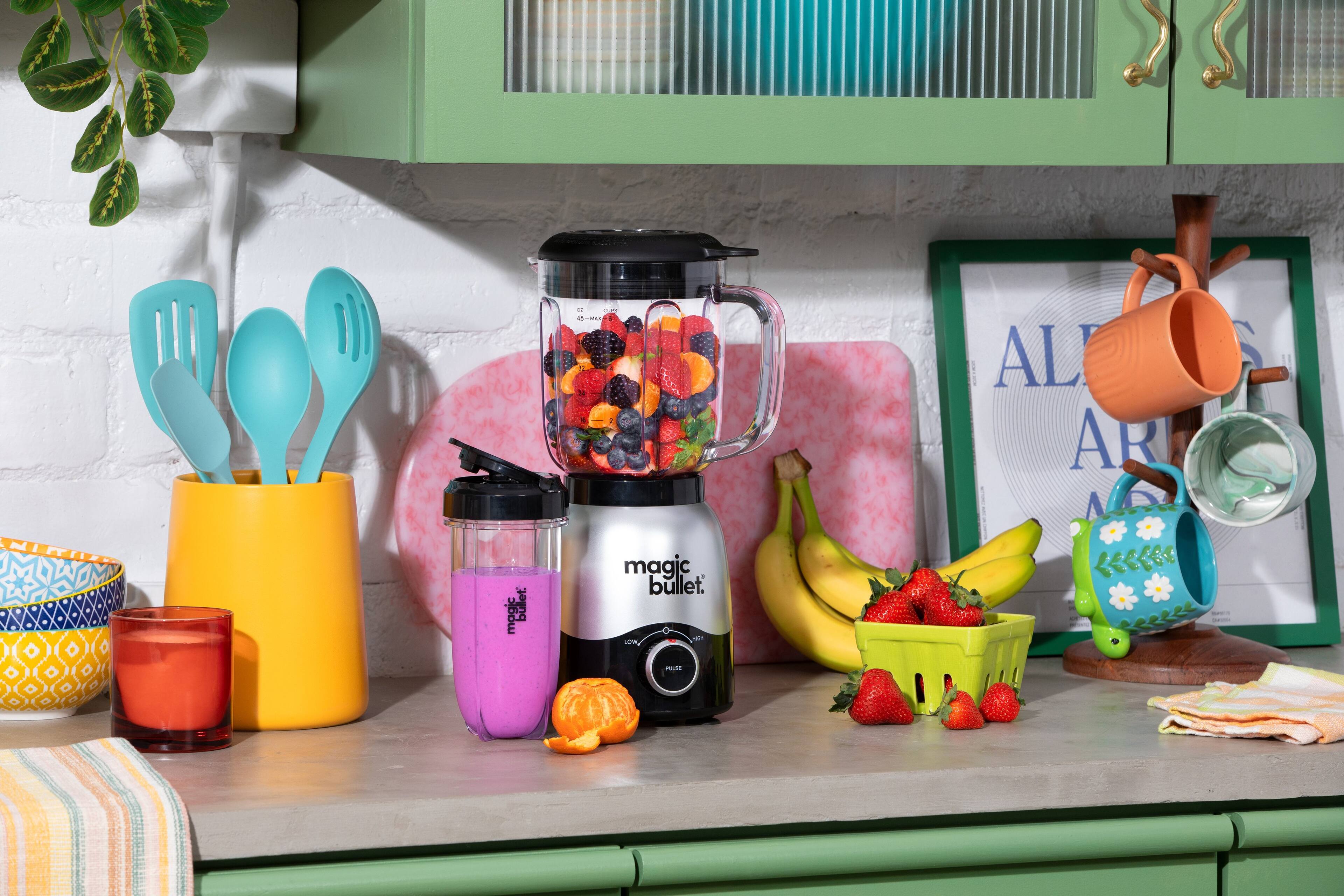 Magic Bullet Combo Blender 600W with 48oz Pitcher & 16oz To Go Cup