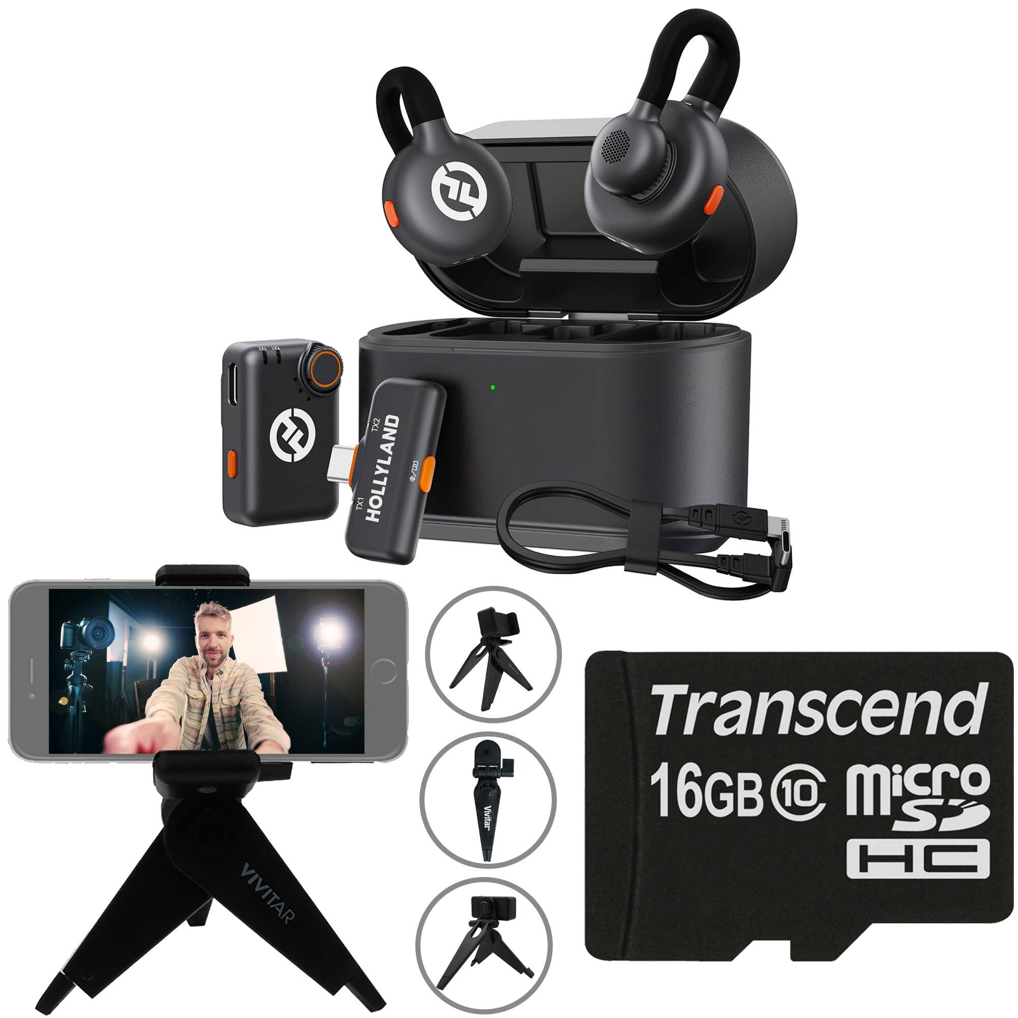 G U TX2 F HOLLYLAND CL VIVITAR Transcend 16GB 10