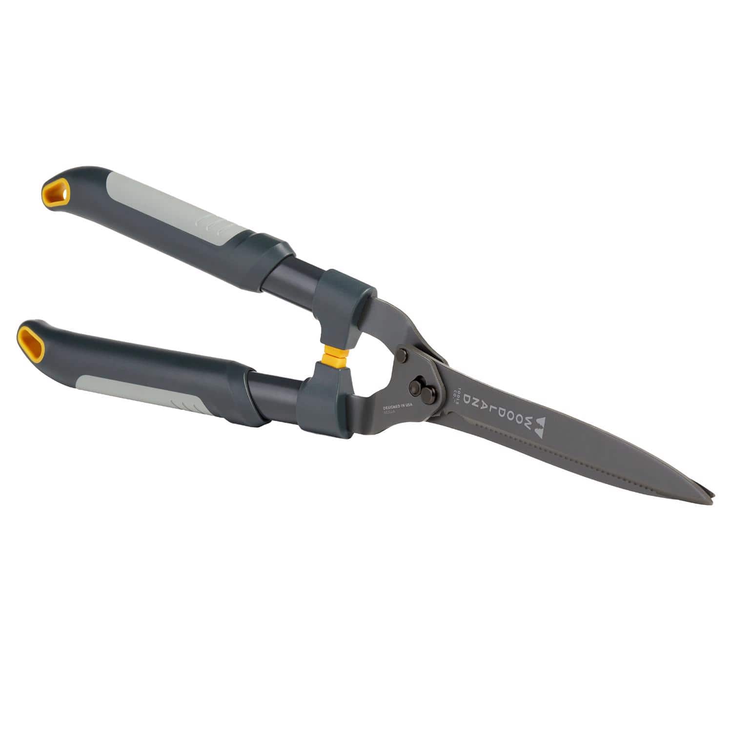 Woodland Tools - LeverAction 12 in. High Carbon Steel Serrated Hedge Shears