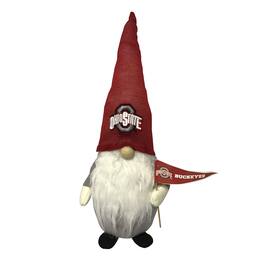 Santa's Workshop - Scarlet Ohio State Buckeyes 12'' Gnome - Red