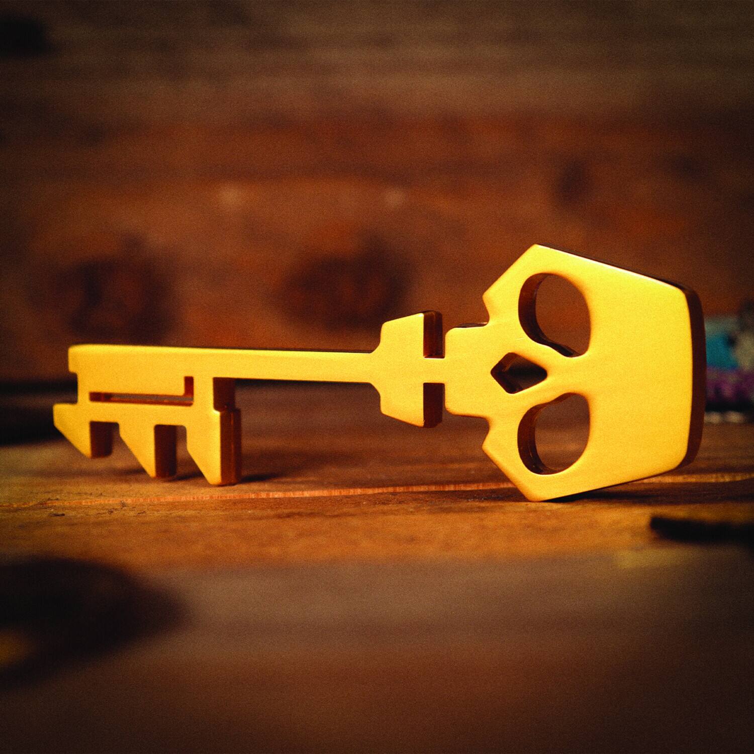 Alt View 1. PopMarket - Borderlands - Limited Edition Replica - Gold Key   - COLLECTIBLES - Multicolor.