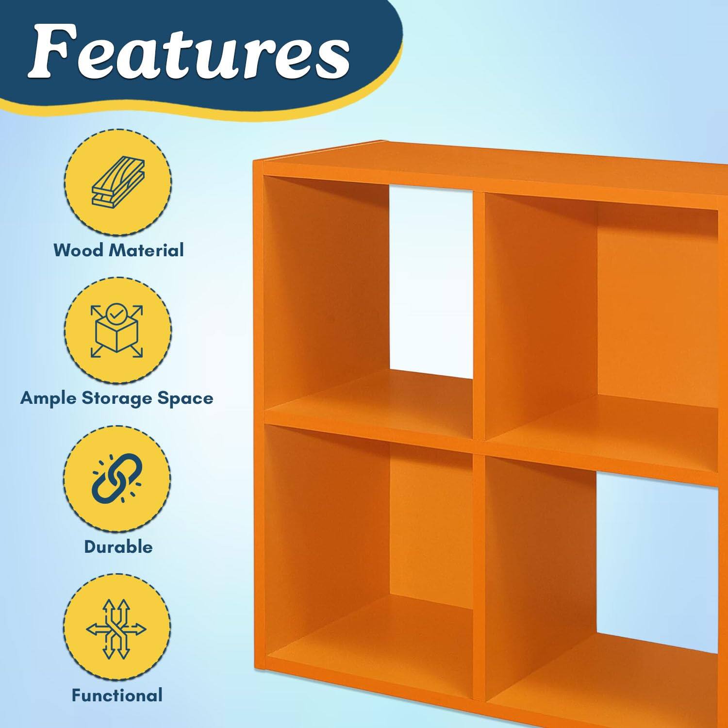Features  
- Wood Material  
- Ample Storage Space  
- Durable  
- Functional