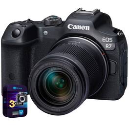 Canon - EOS R7 APS-C Camera w/ RF-S 18-150MM F3.5-6.3 IS STM Lens + 3Year Warranty