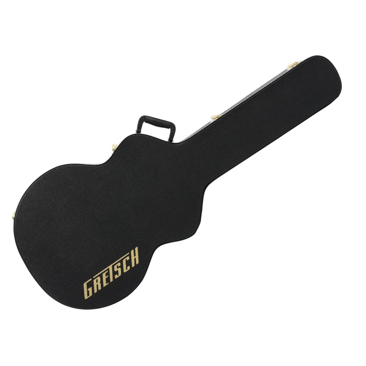 Front. Gretsch - Gretsch G6298 Flat Lid Hard Shell Case for Electromatic 12-String Guitar (Black).