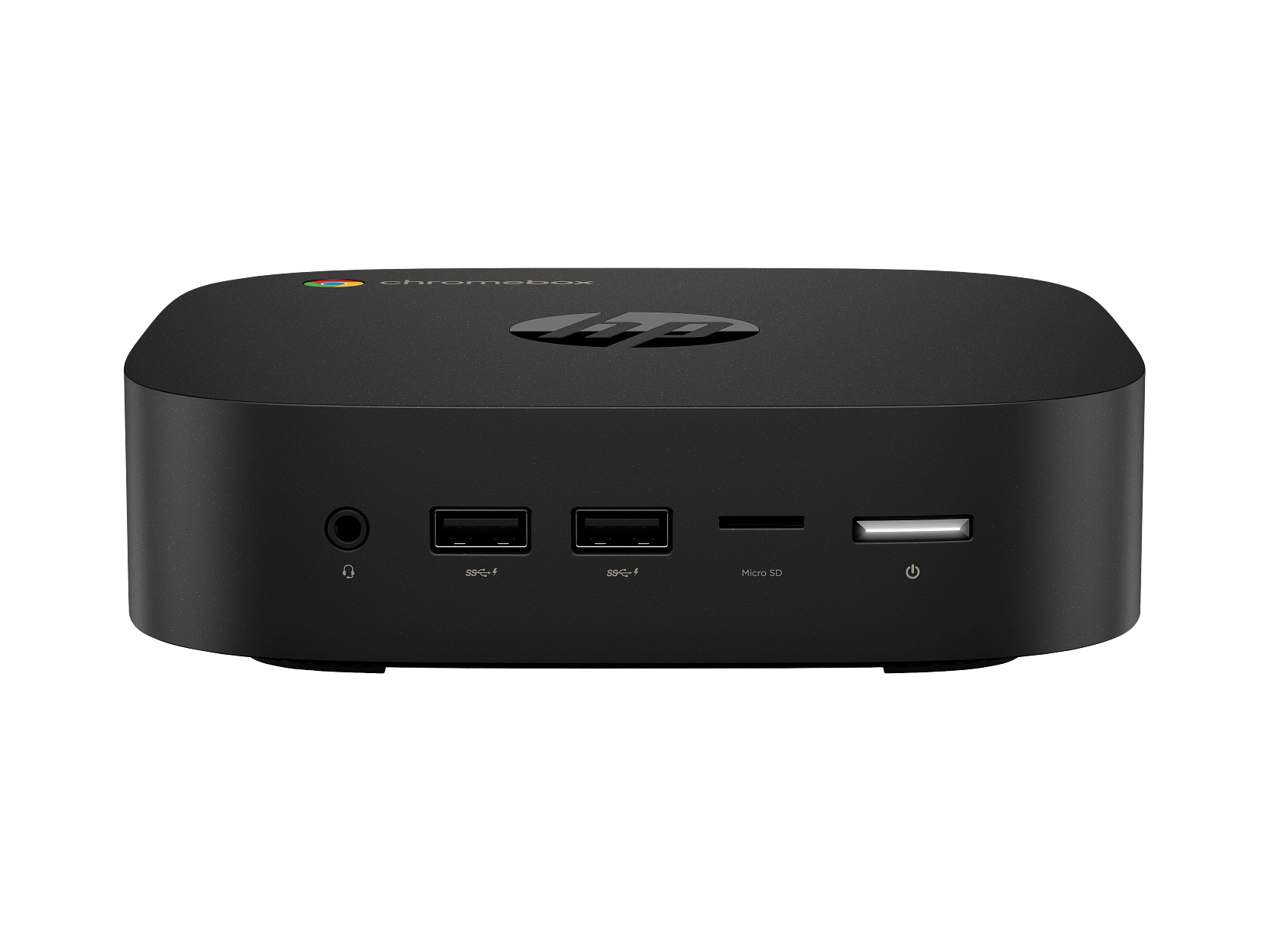 HP - Chromebox Computer " 13th gen Intel Core i5, 8 GB; 64 GB eMMC ChromeOS - Black