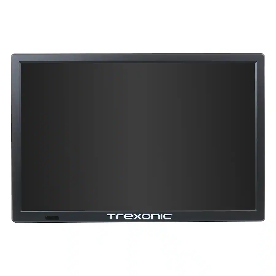 Trexonic Portable Rechargeable 15.4 Inch LED TV with HDMI, SD/MMC, USB ...
