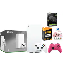 Xbox Series X 1TB Digital Console with Extra Controller, Charge Dock, MightySkins Code and 1 Year Warranty