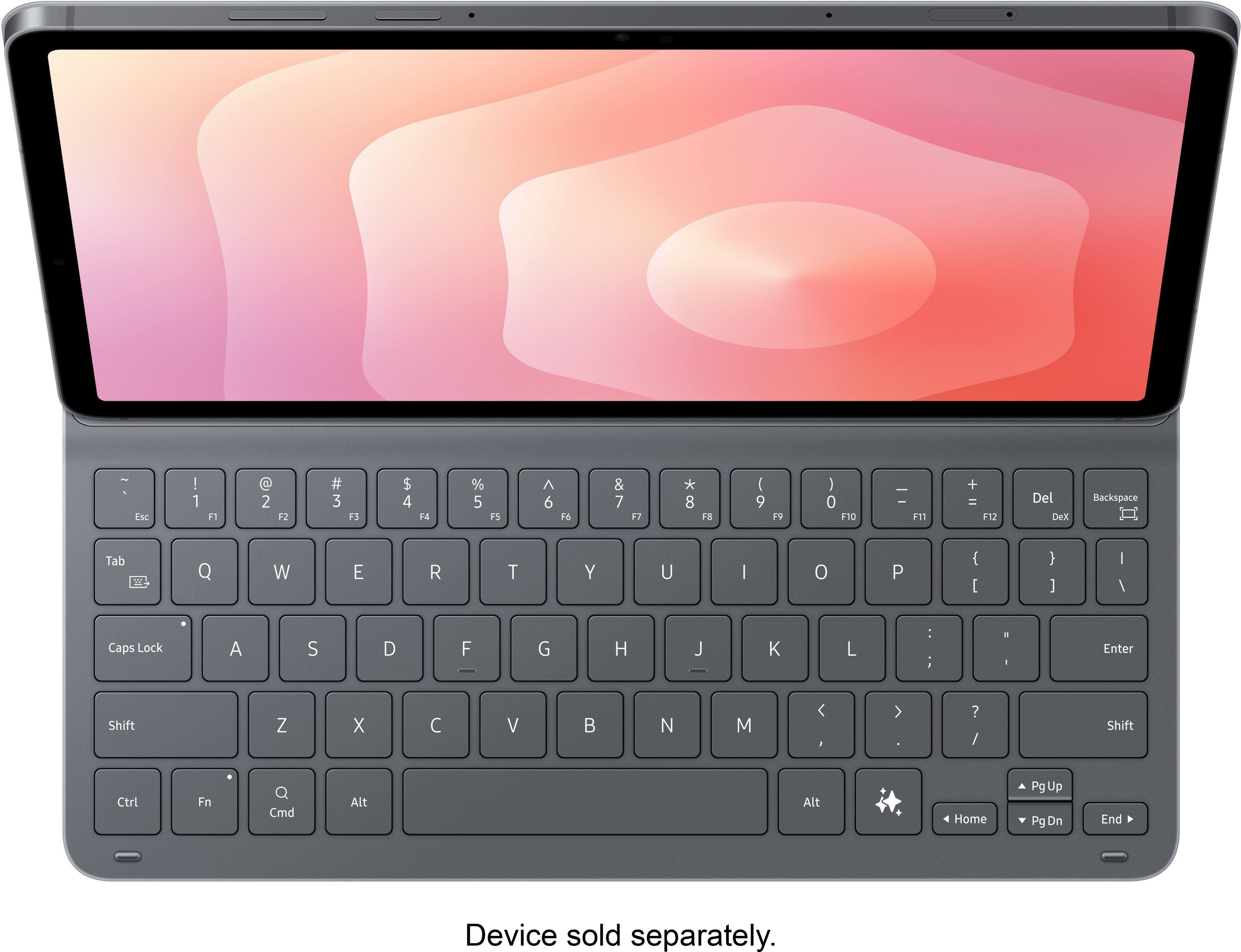 I Esc 1 F1 ! 2 F2 @ 3 F3 # 4 F4 $ 5 F5 % 6 F6 ^ 7 F7 & 8 F8 * 9 F9 ( 0 F10 ) - = F11 + F12 Del Backspace H Tab Q W E R T Y U I O P [ { I I / Caps Lock A S D F G H J K L : ; . Enter Shift Z X C V B N M < > ? / Shift Ctrl Fn Cmd Alt Alt Home Pg Up Pg Dn End Device sold separately.