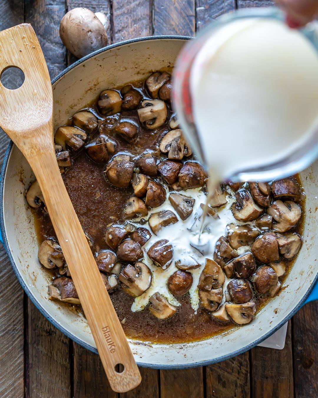 Alt View 10. BlauKe - Bamboo Kitchen Utensils Set - Wooden Cooking Utensils for Nonstick Cookware - Cooking Spoons, Tongs, Utensil Holder - Beige.