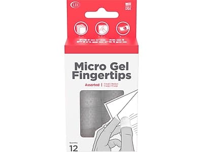 Lee - Assorted Sizes Fingertips, 12/Pack - Clear