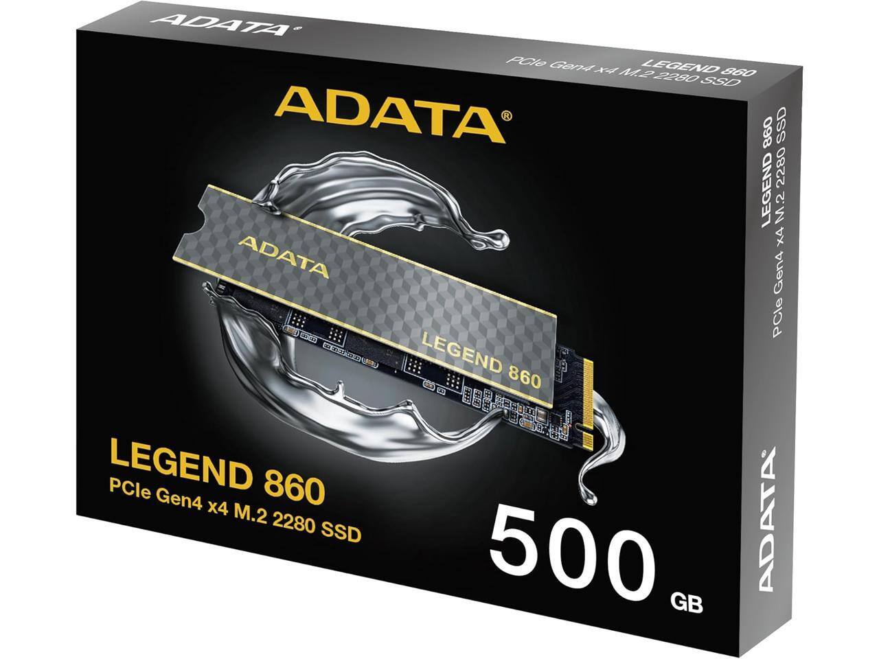 ADATA LEGEND 860 PCIe Gen4 x4 M.2 2280 SSD 500 GB