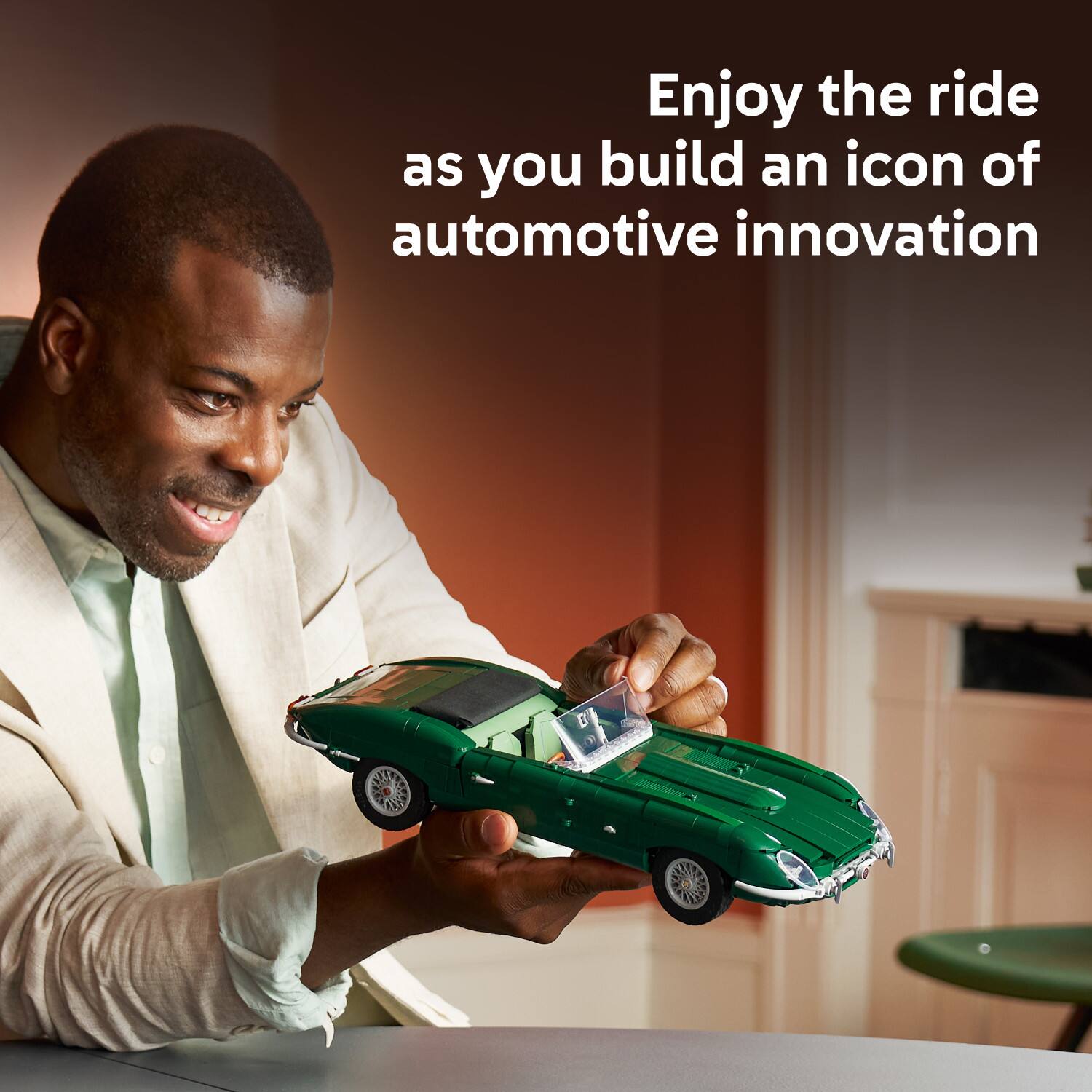 Enjoy the ride as you build an icon of automotive innovation