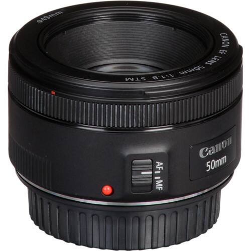 649mm CANON EF LENS 50mm STM 1:1.8 AF - MF  
Canon 50mm