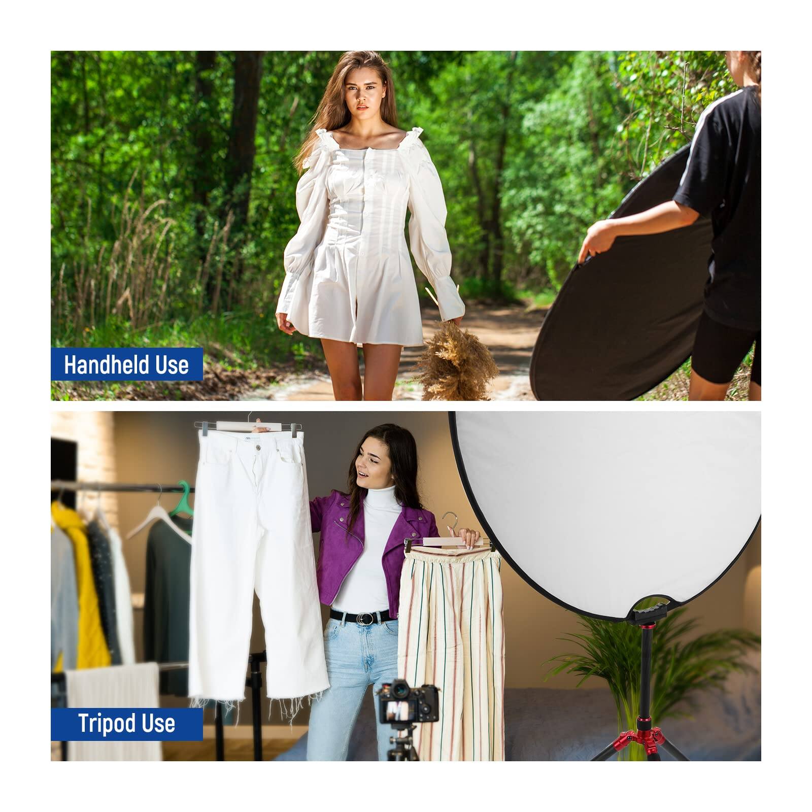 Handheld Use  
Tripod Use