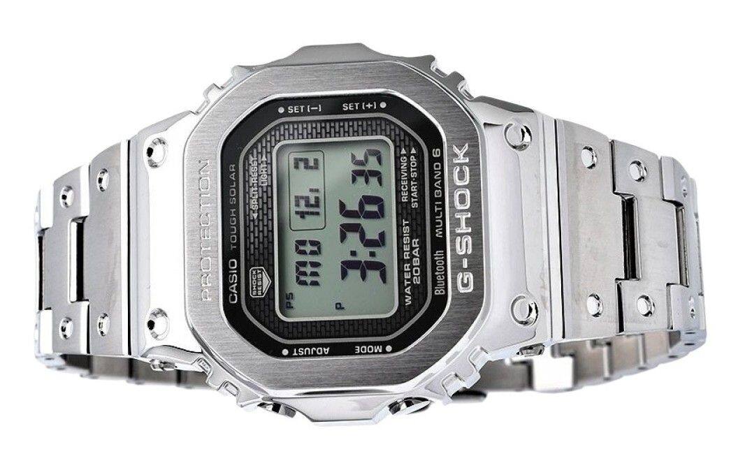 PROTECTION SOLAR TOUGH CASIO G-SHOCK  
SPLIT-RESET  
LIGHT  
RECEIVING START-STOP  
WATER RESIST 20BAR  
ADJUST MODE  
MULTI BAND  
Bluetooth  
MOOE  
ANTIS