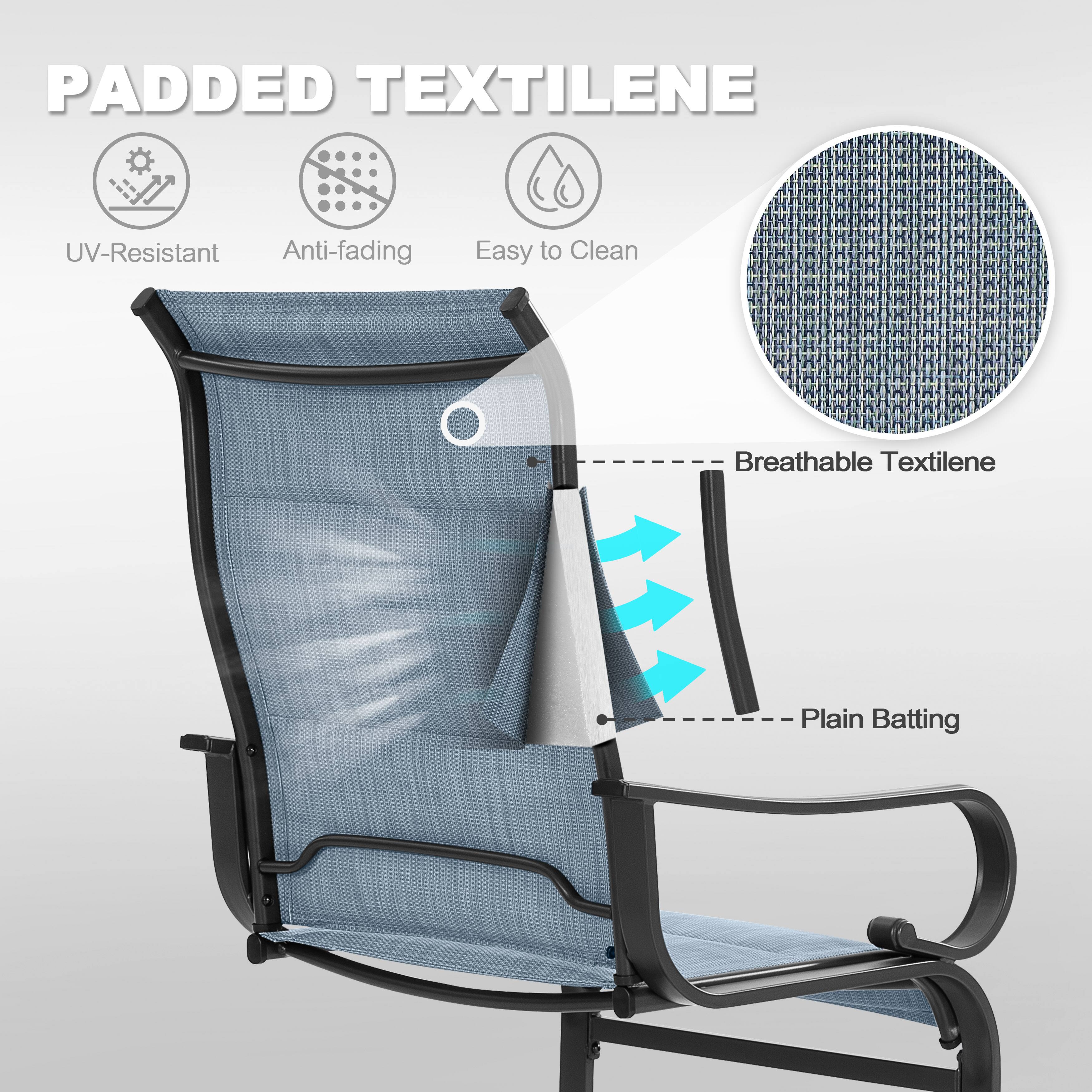 Padded Textilene

- UV-Resistant
- Anti-fading
- Easy to Clean

Breathable Textilene

Plain Batting