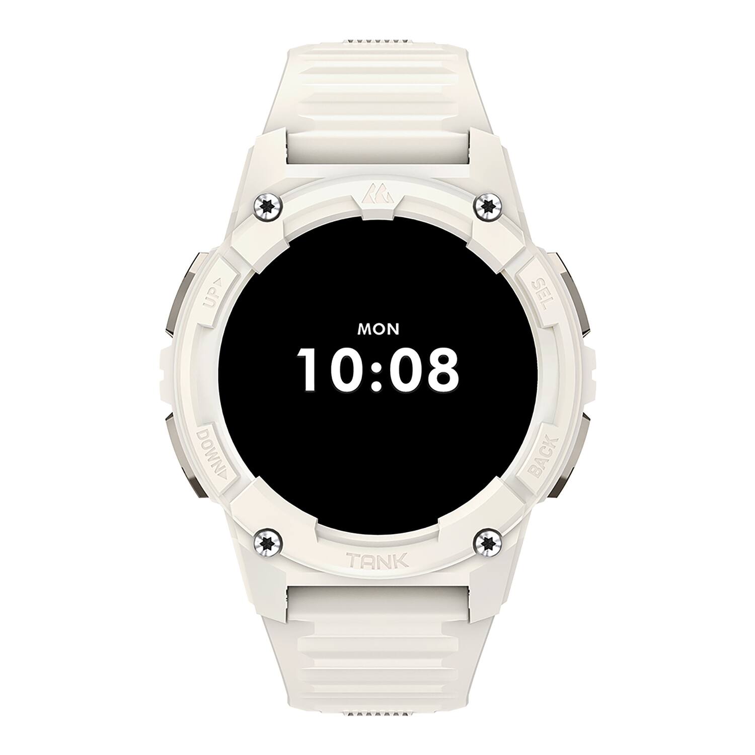 UP DOWN MON 10:08 SEL BACK TANK