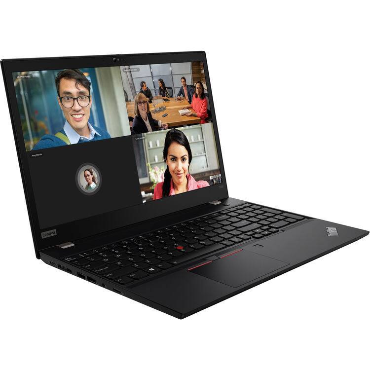 Alt View 1. Lenovo - Thinkpad T590 15.6" FHD IPS Intel Core  i7-8565U 1.8 GHz up to  4.6 GHz 16GB DDR4 1TB SSD Windows 11 Pro Laptop - Black.
