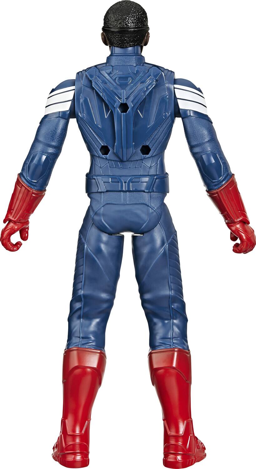 Alt View 2. Hasbro - Hasbro Collectibles - Marvel Avengers - Titan Hero Series - 12" Captain America Brave New World - COLLECTIBLES - Multicolor.