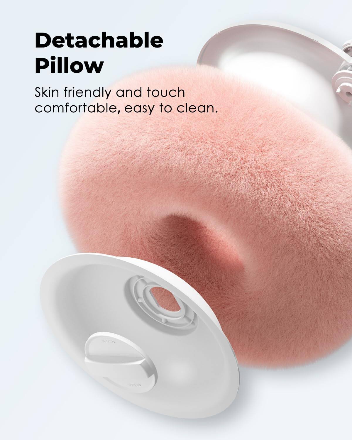 Detachable Pillow

Skin friendly and touch comfortable, easy to clean.