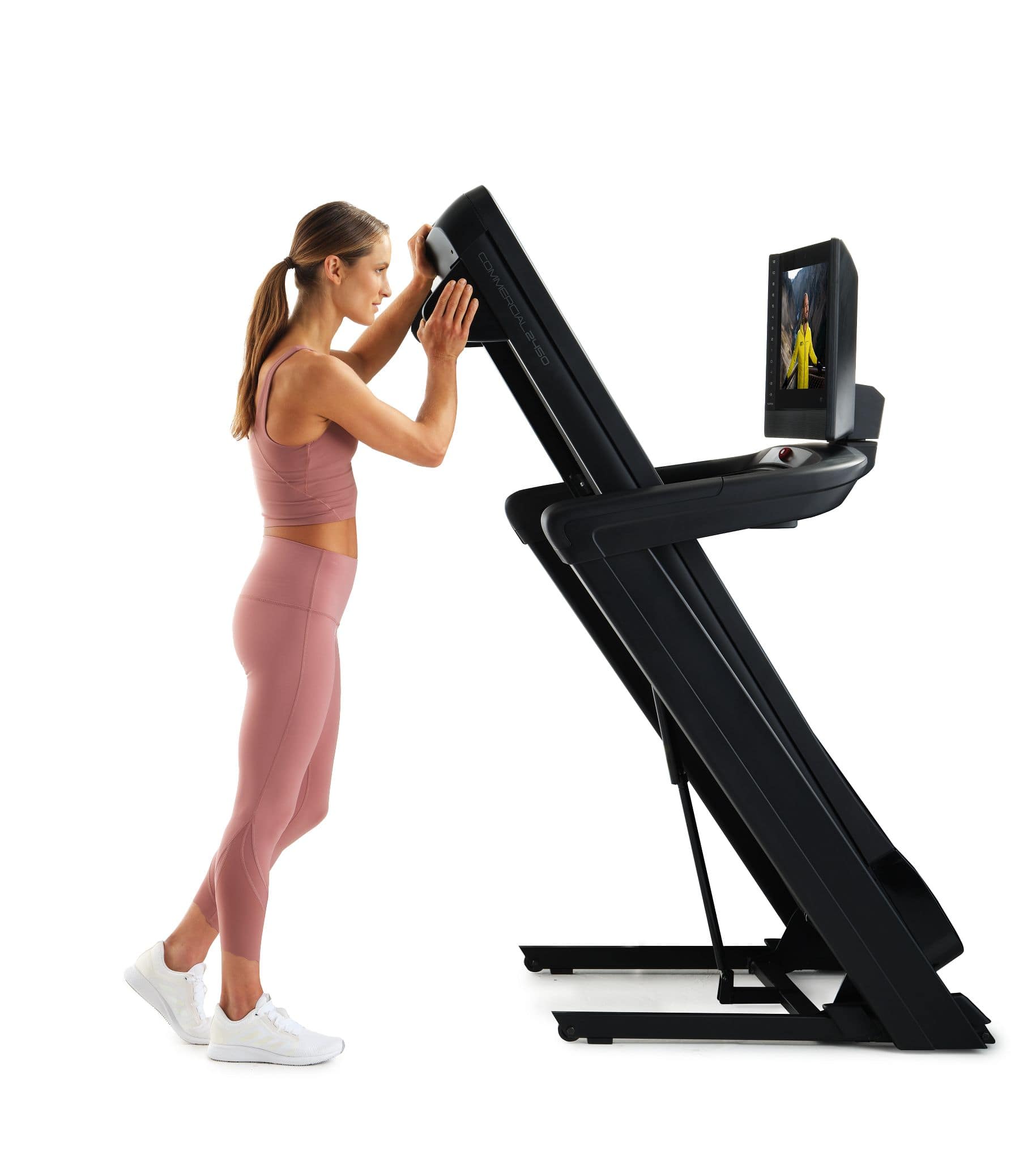 Alt View 20. NordicTrack - Commercial 2450 Treadmill - Black.