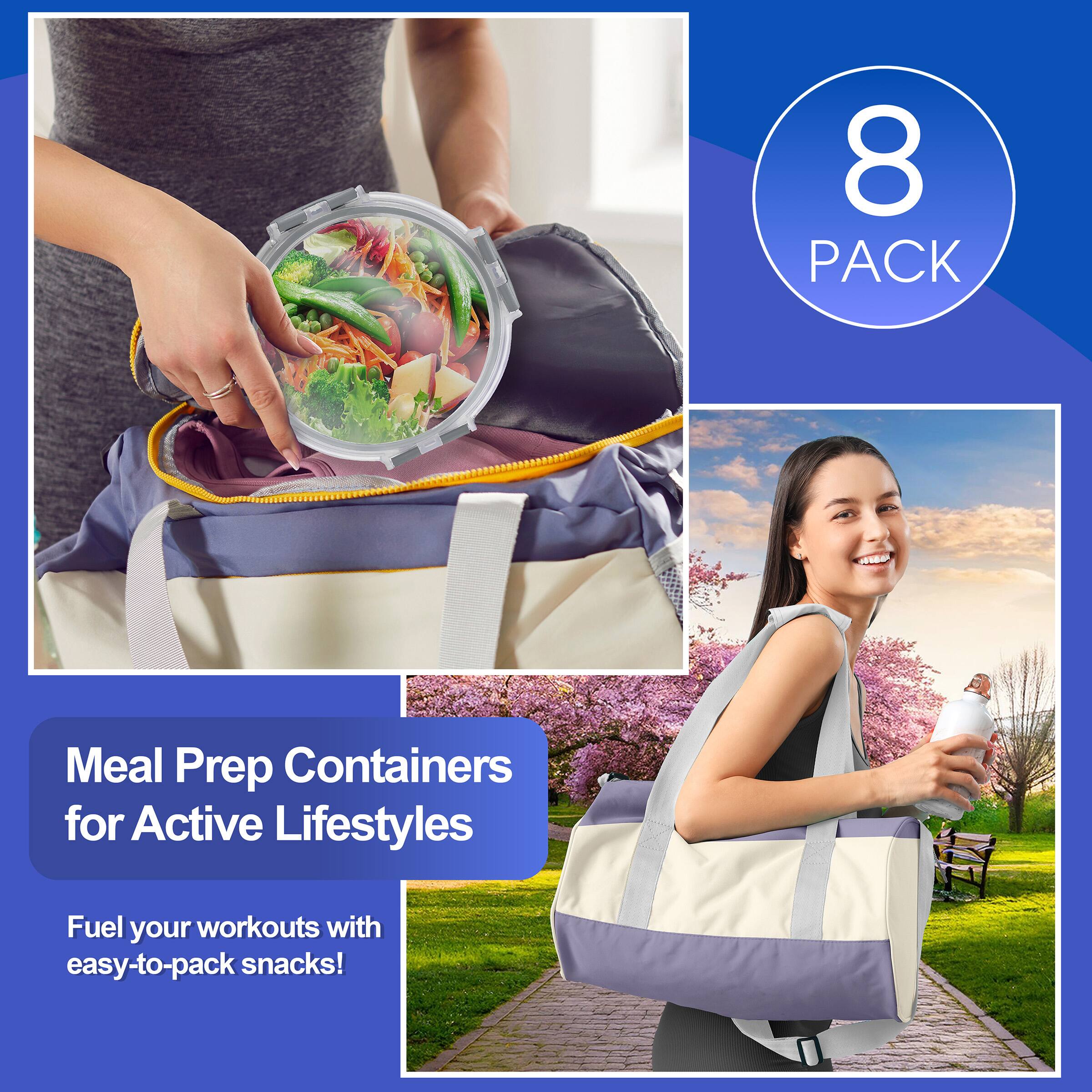 8 PACK

Meal Prep Containers for Active Lifestyles

Fuel your workouts with easy-to-pack snacks!