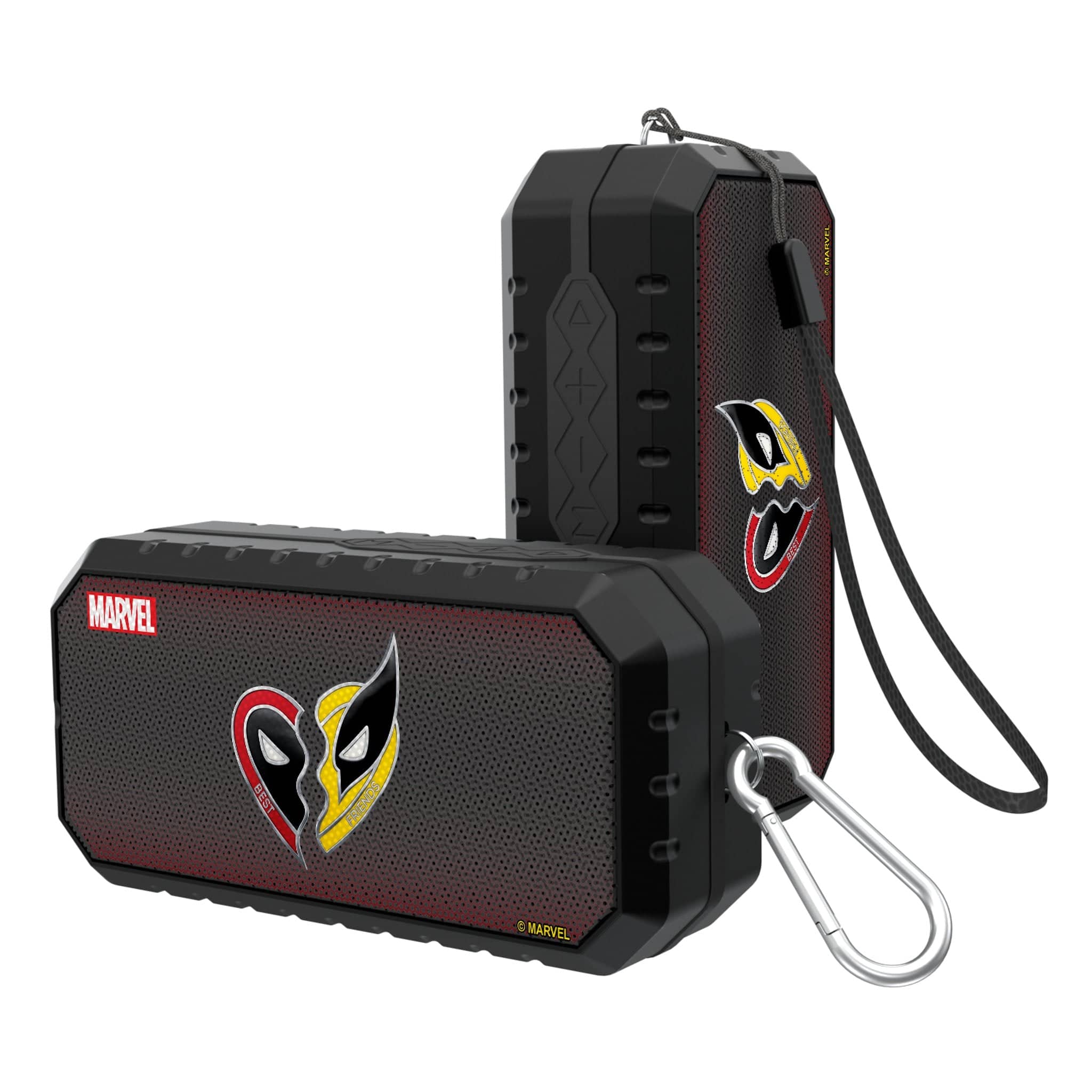 Keyscaper - Marvel Grid Bluetooth Speaker - Deadpool Wolverine