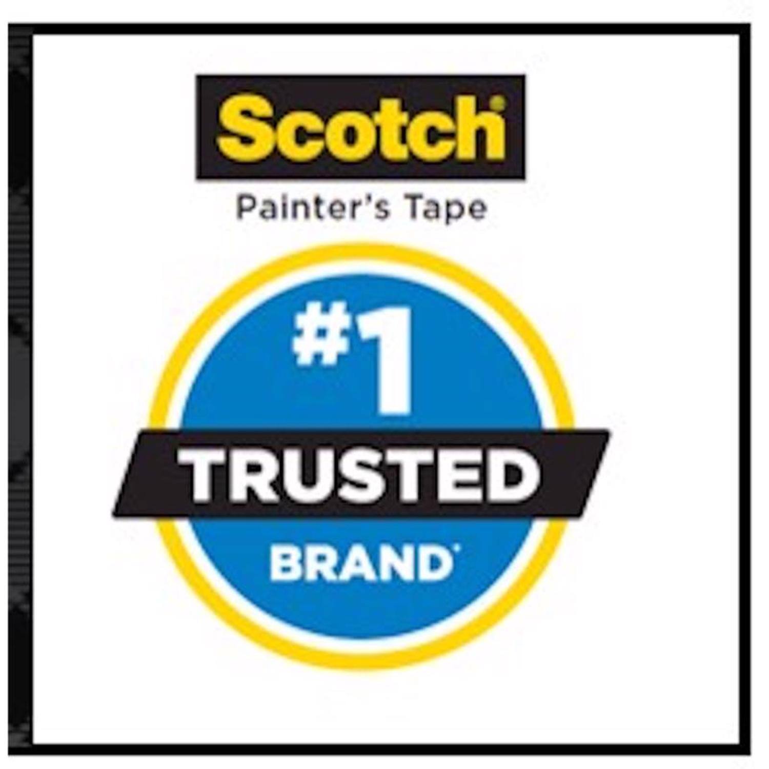 Scotch Painter's Tape  
#1 TRUSTED BRAND