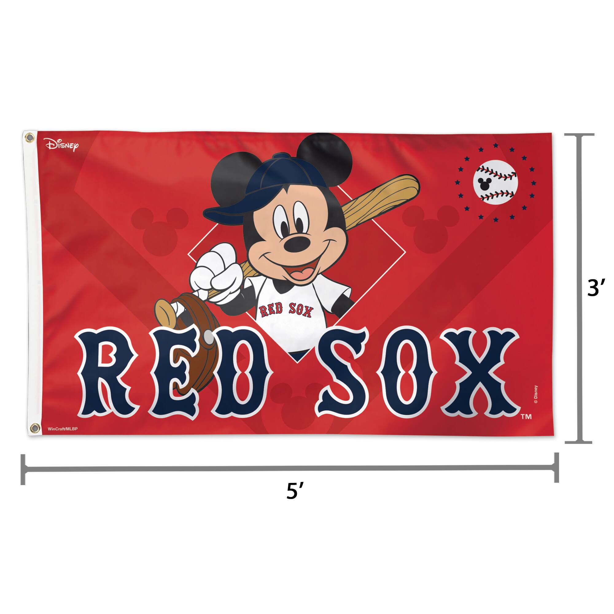 Disney  
RED SOX  
RED SOX  
TM  
Www.CraftHUB.com  
3' 5'