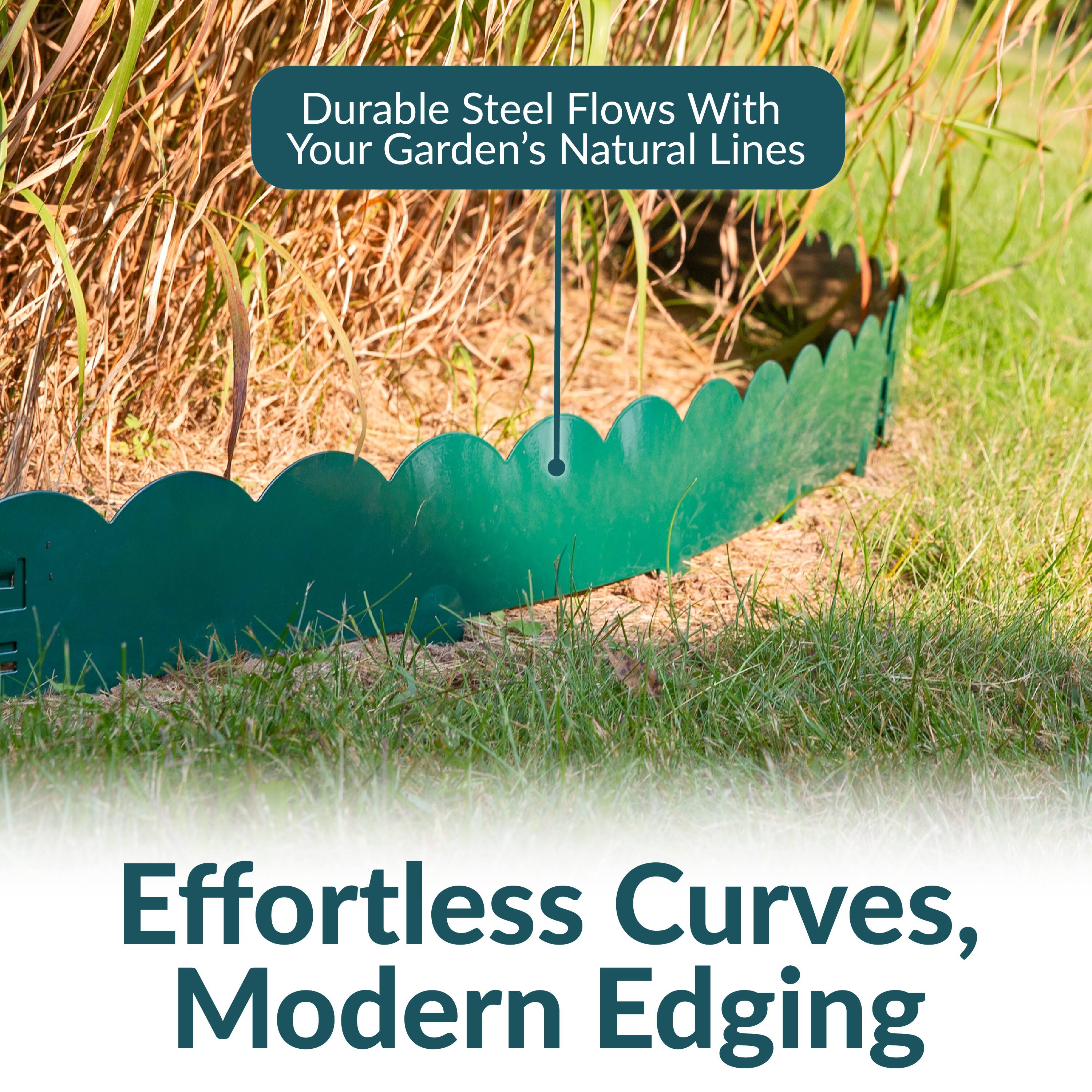 Durable Steel Flows With Your Garden's Natural Lines

Effortless Curves, Modern Edging