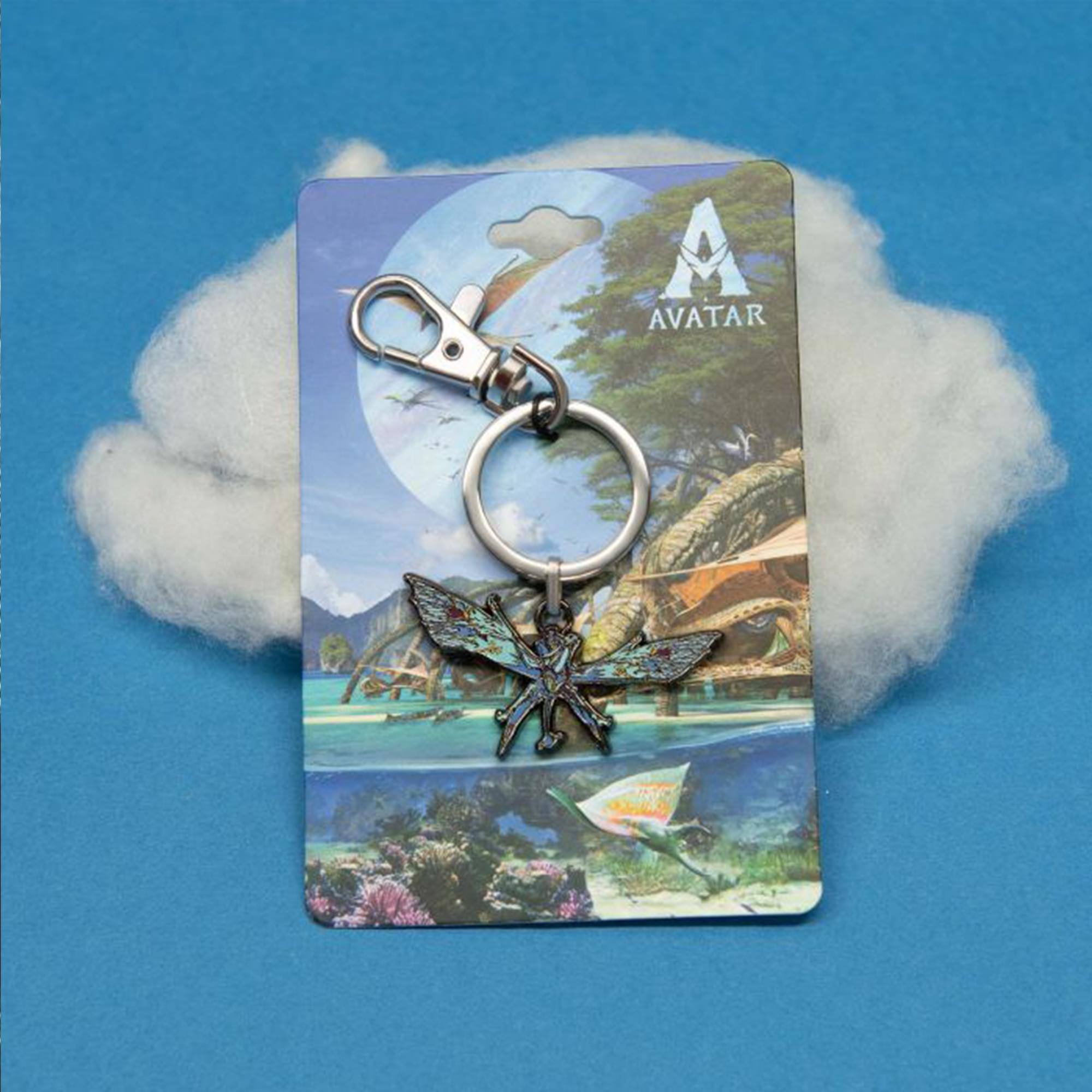 Alt View 3. SalesOne LLC - Avatar 2: The Way of Water Banshee Keychain - Grey.