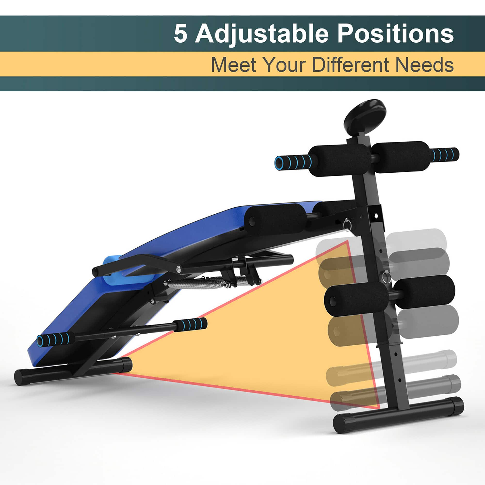 5 Adjustable Positions Meet Your Different Needs