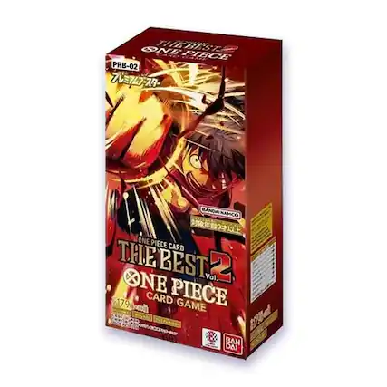 THERE'S ONE CARD PIECE GAME PRB-02 BANDAI NAMCO 893 ONE PIECE CARD THE BEST 2 ONE PIECE CARD GAME Vol. 179