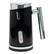 Front. Brentwood - Brentwood 10 Ounce Cordless Electric Milk Frother and Warmer in Black - Black.